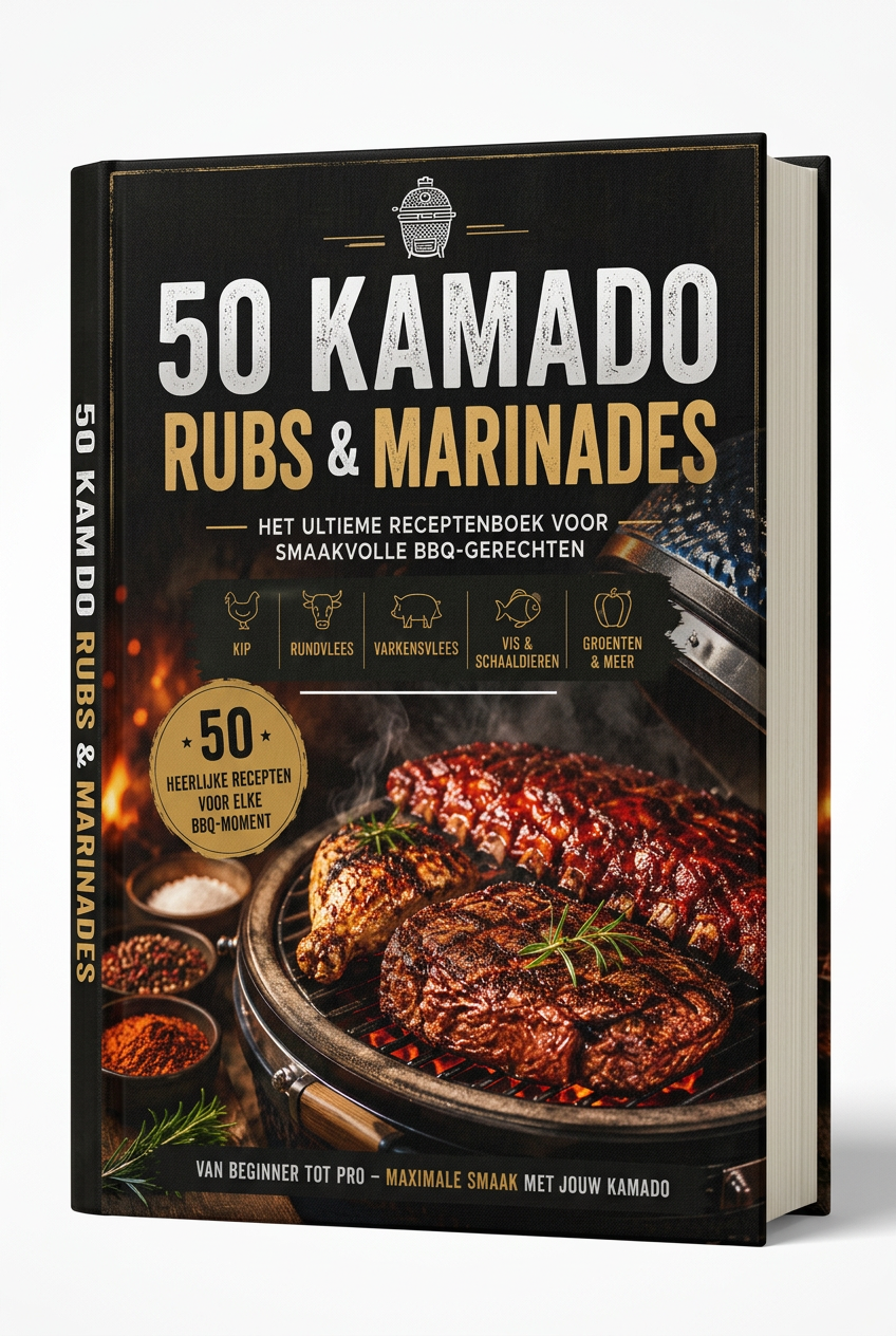 Cover van 50 Kamado Rubs & Marinades e-book