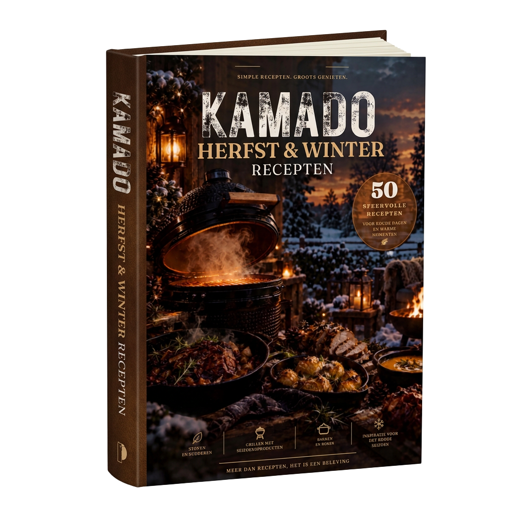 Mockup van Kamado Herfst & Winter Recepten